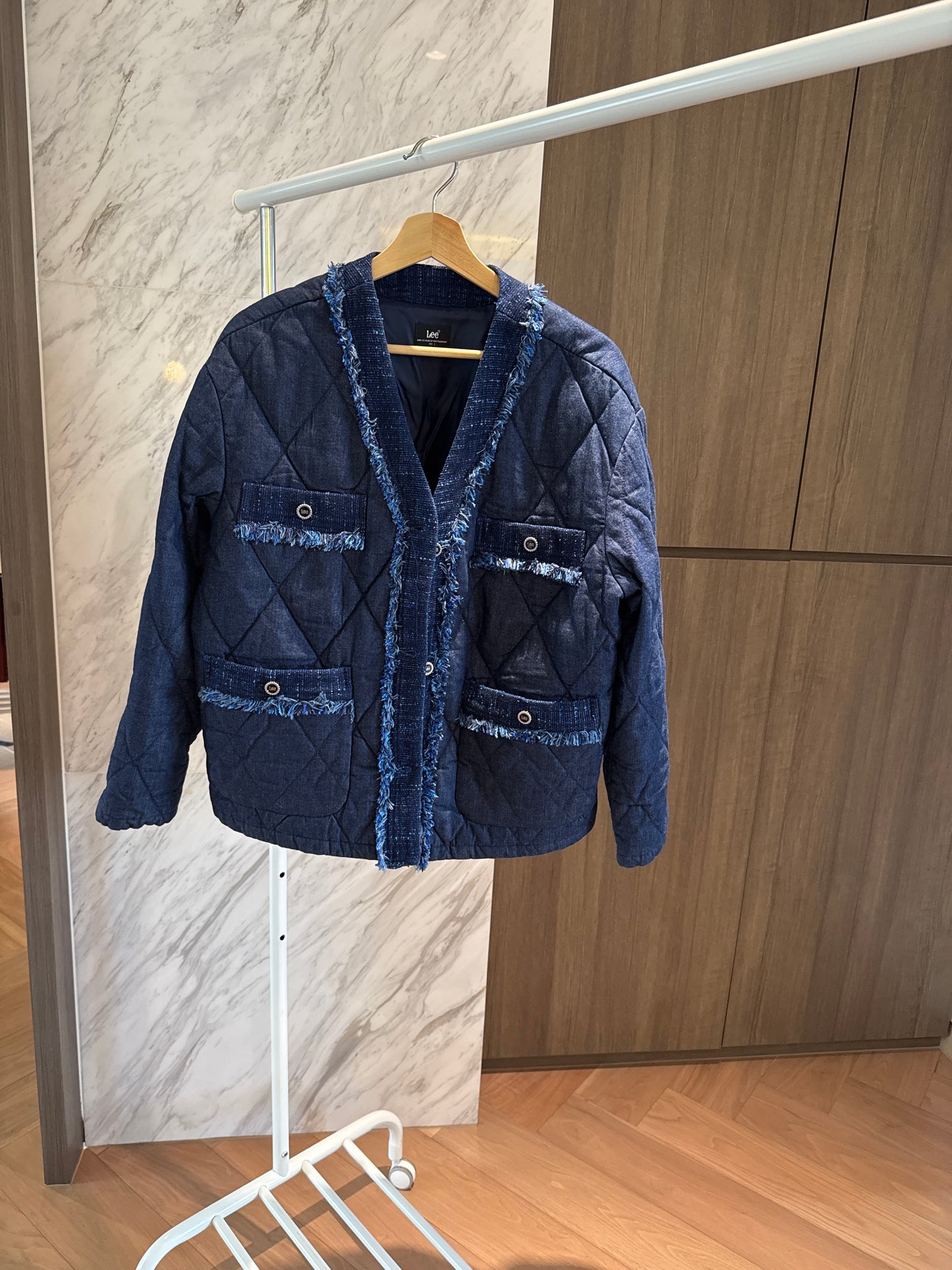Lee Quilted Denim Jacket (S)