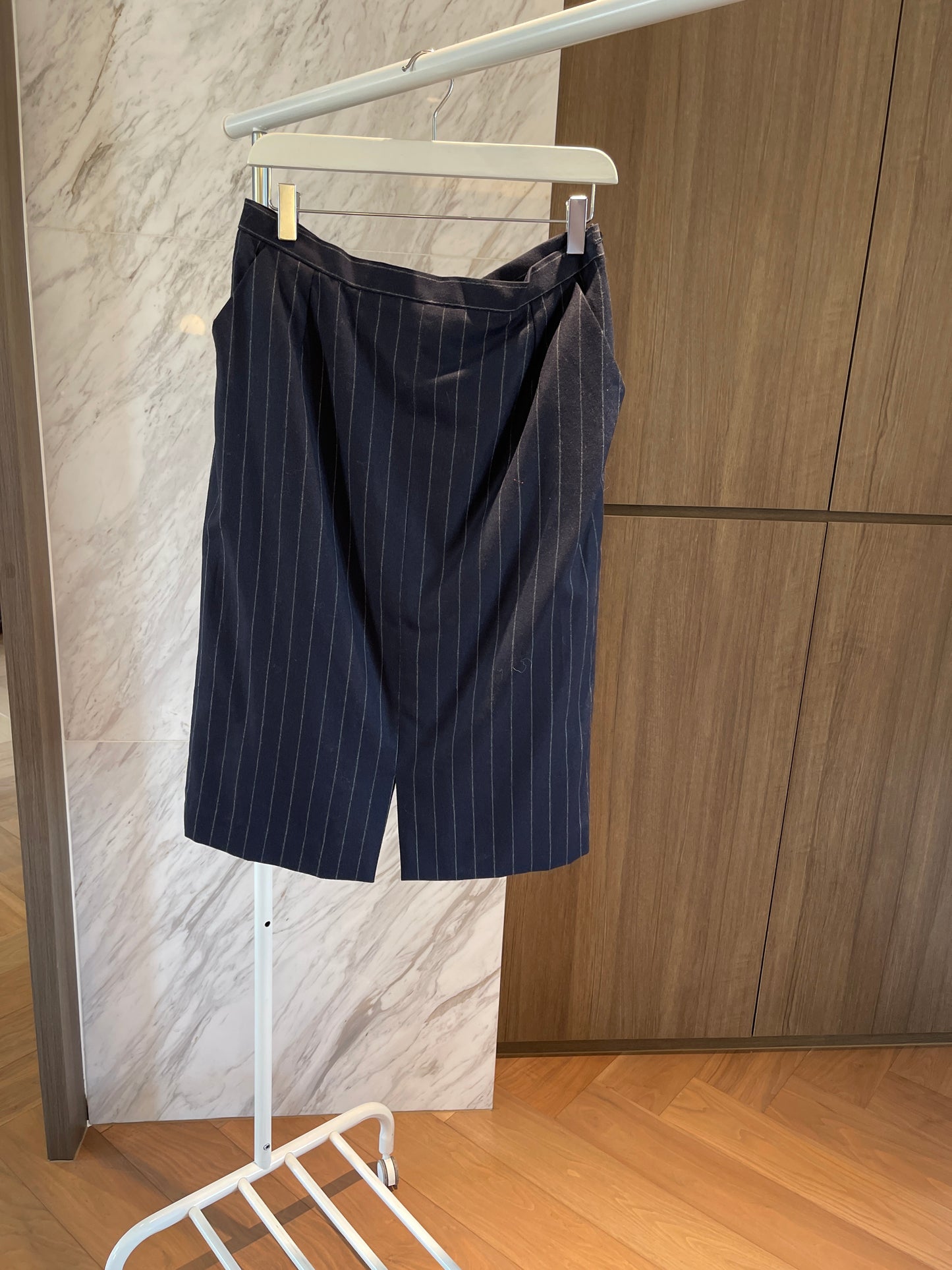 Yves Saint Laurent Pinstripe Skirt (46)