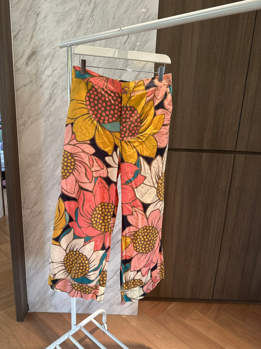 Farm Rio Floral Pants (M)