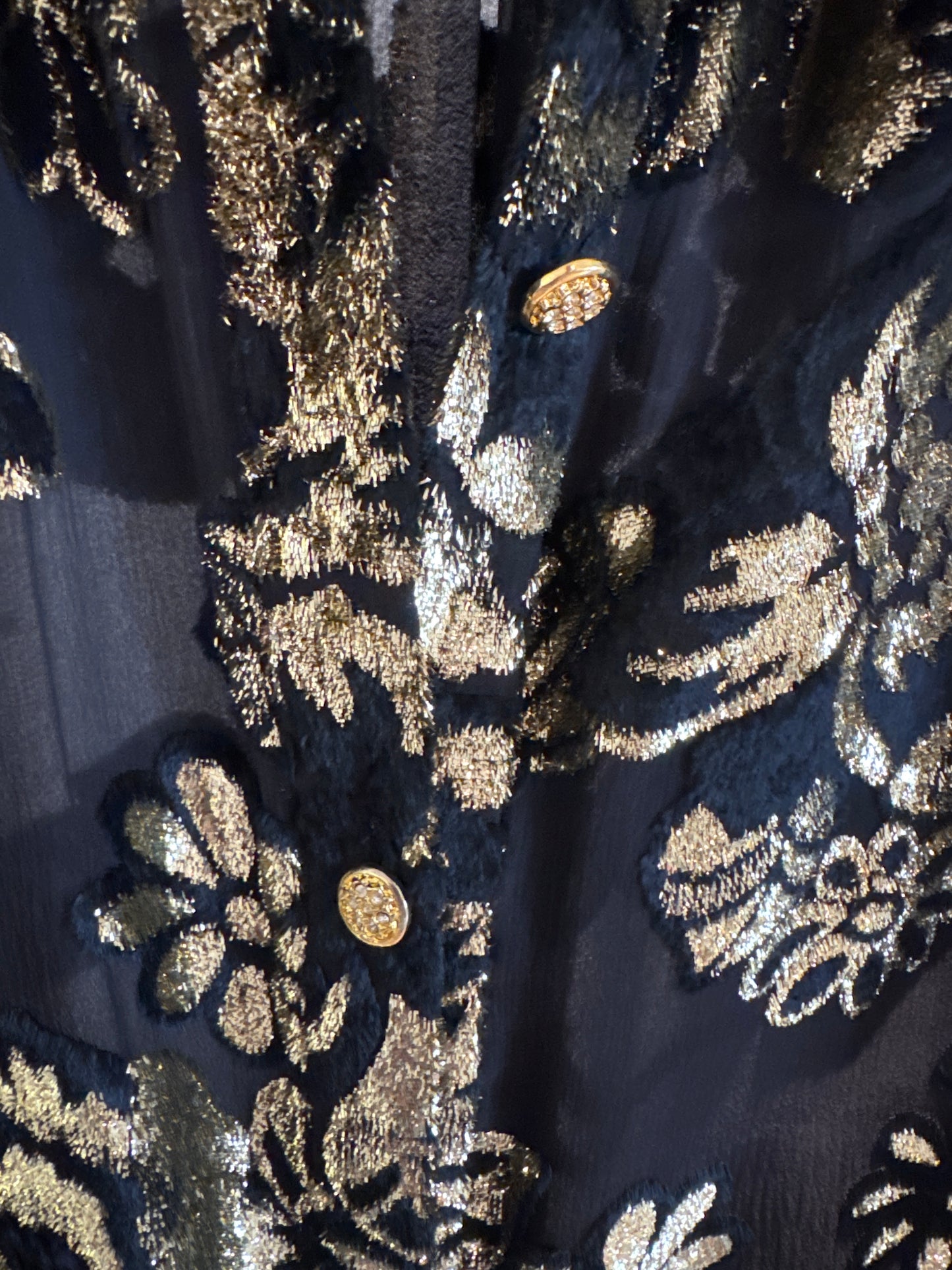 Valentino Gold Floral Shirt (10)