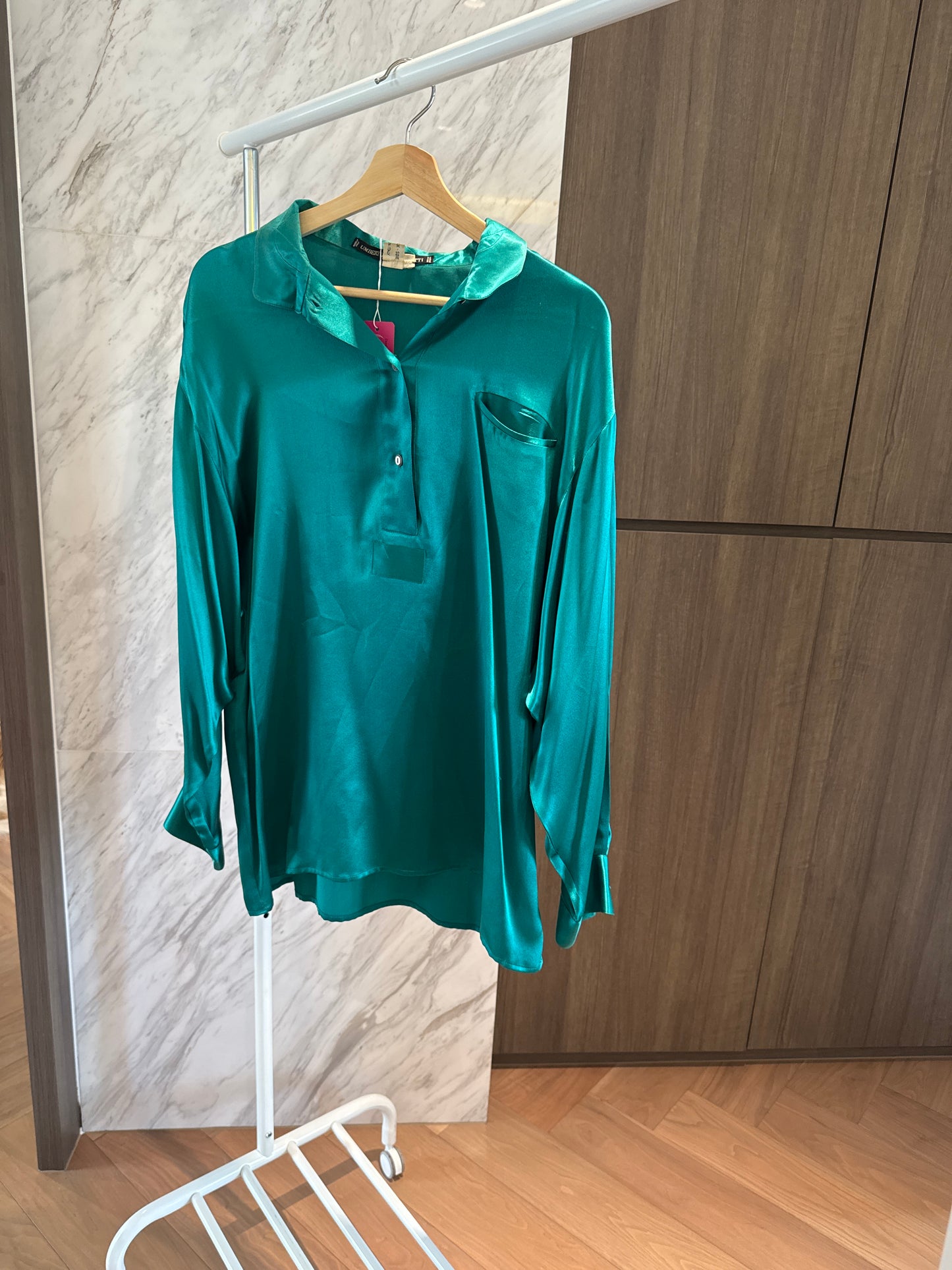 Umberto Giancchietti Silk Shirt (46)