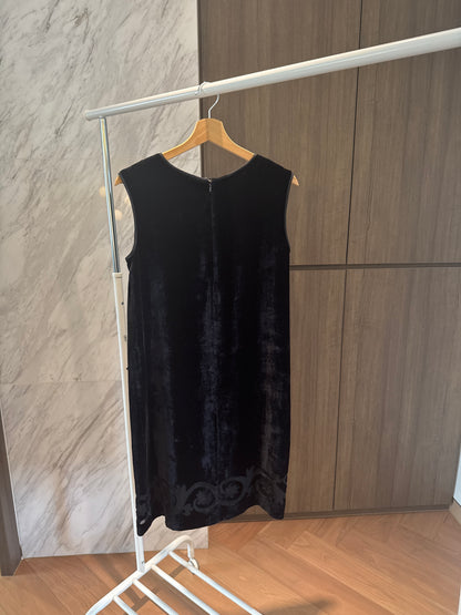 Max Mara Velvet Dress (6)