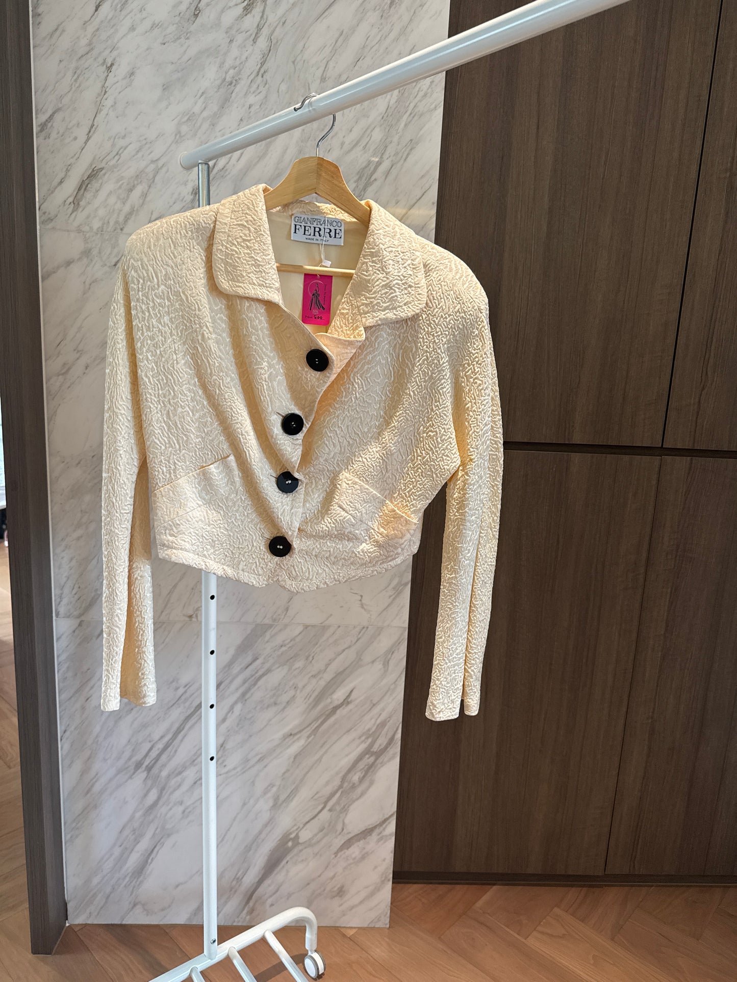 Gianfranco Ferreira Crop Blazer (M)